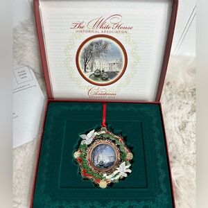 White House Christmas Ornament 2013
